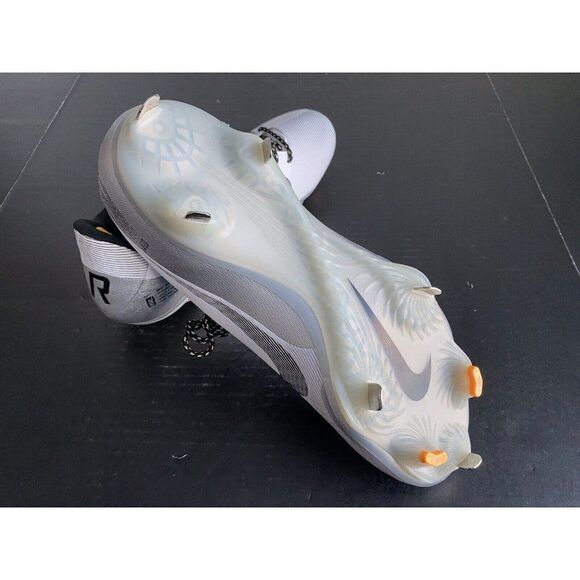 Nike Lunar Vapor Ultrafly Elite 3 White Baseball Cleats CJ7577 103 Men’s Sz 13.5 - Picture 8 of 9
